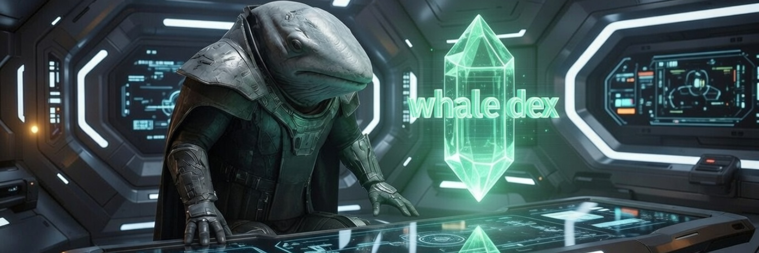 WHALE DEX Banner